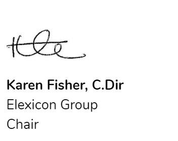 Karen Fisher, C.Dir Signature
